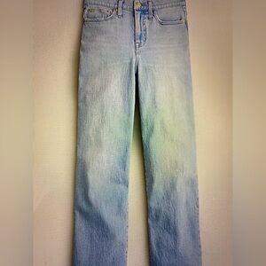 J Crew slim wide leg Jean in Elia wash